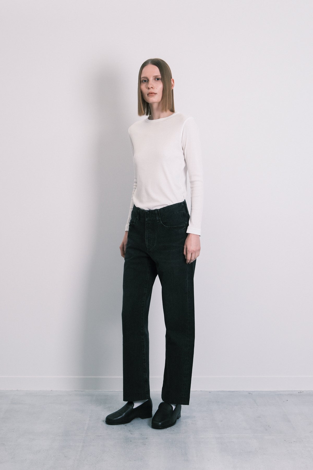 NEW CLASSIC JEAN TROUSERS - BLACK
