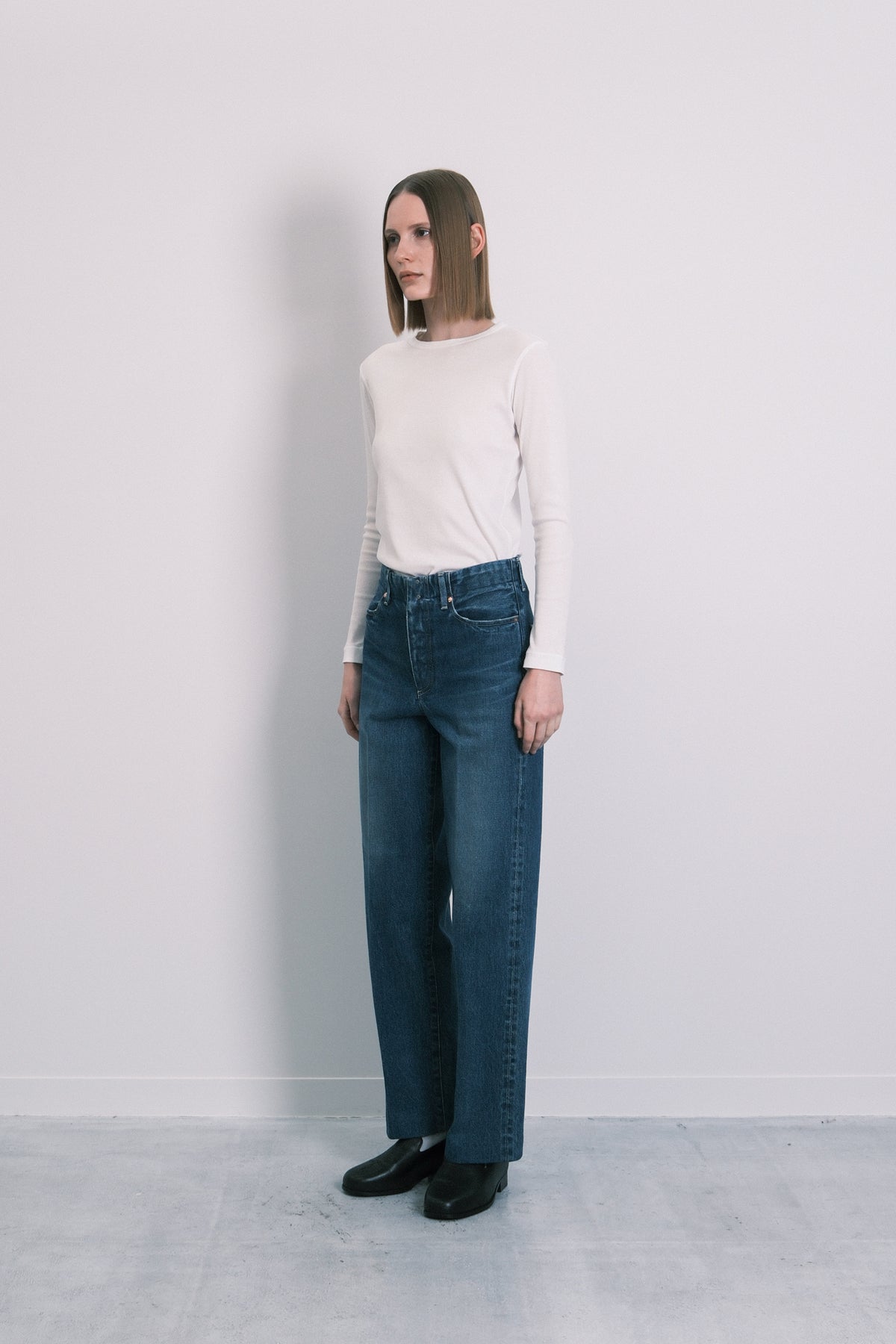 THE JEAN TROUSERS - VINTAGE BLUE
