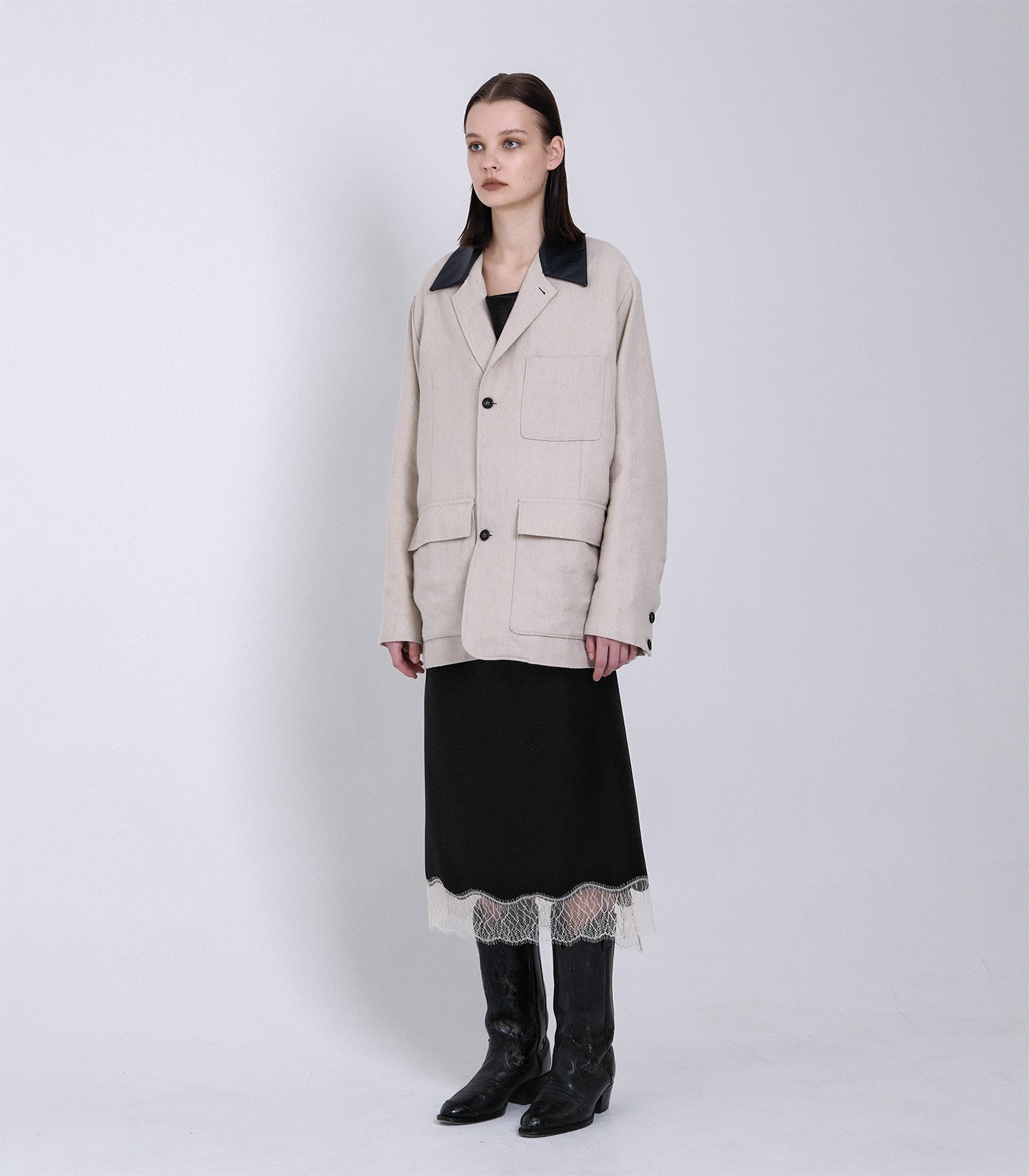 OUTDOOR JACKET - LINEN - TANAKA