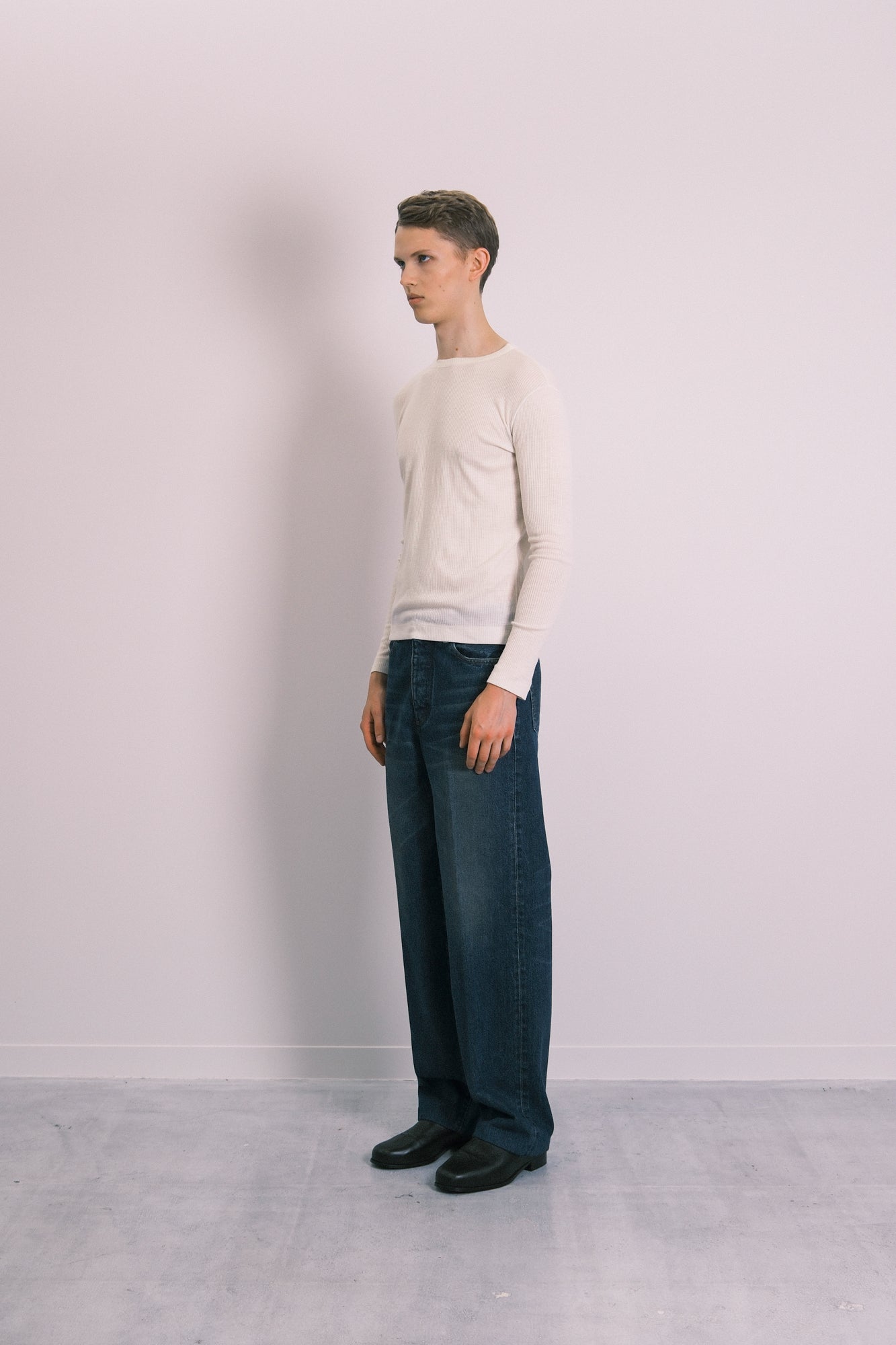 THE JEAN TROUSERS - DARK BLUE