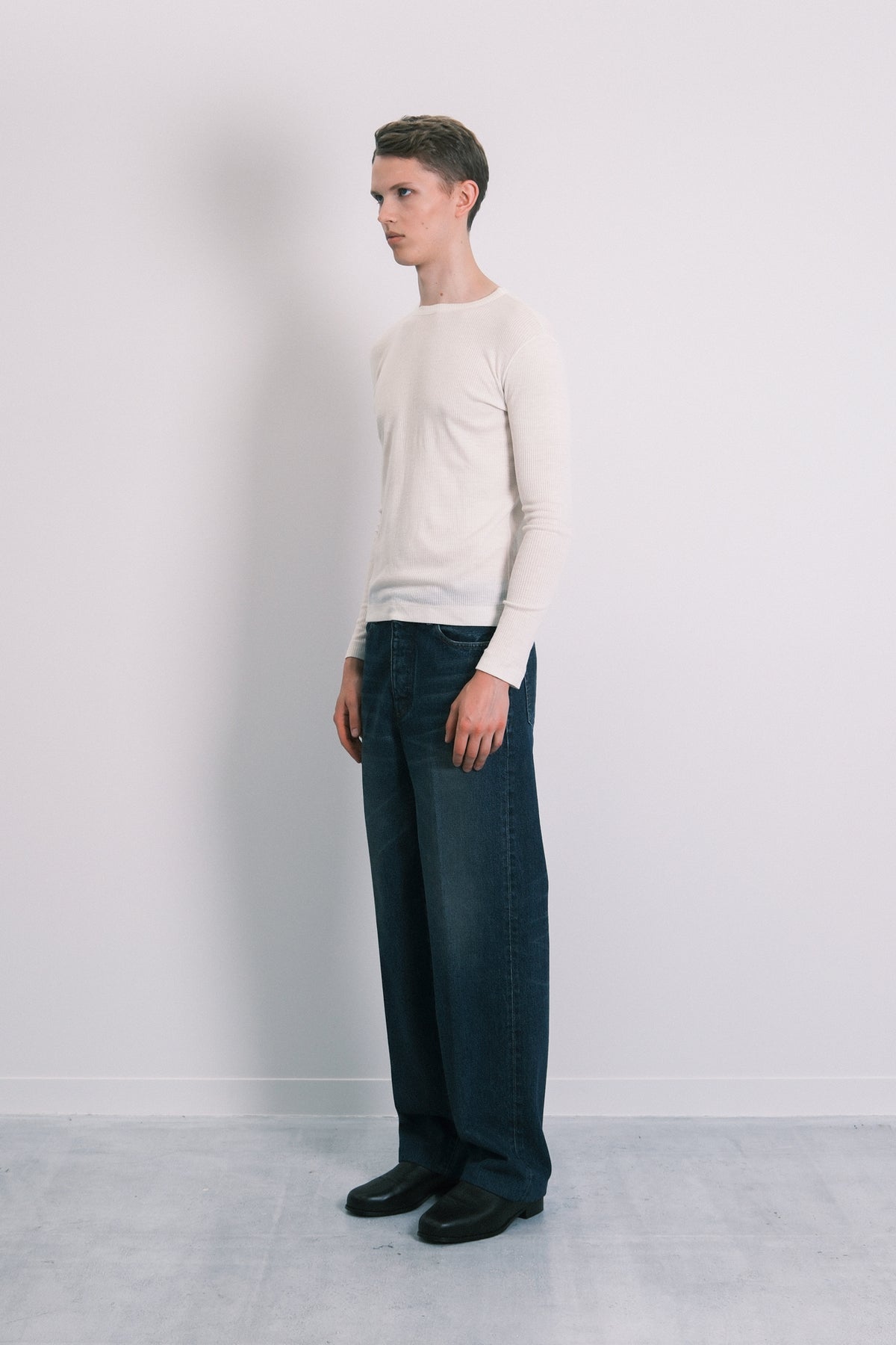 THE JEAN TROUSERS - DARK BLUE