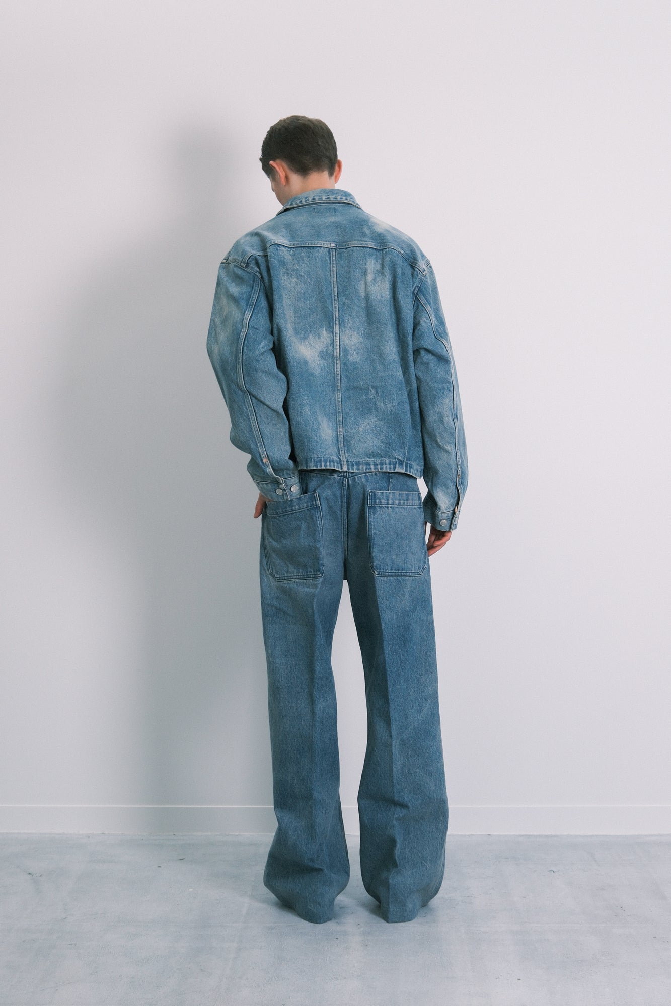 THE JEAN JACKET - DUSTY BLUE