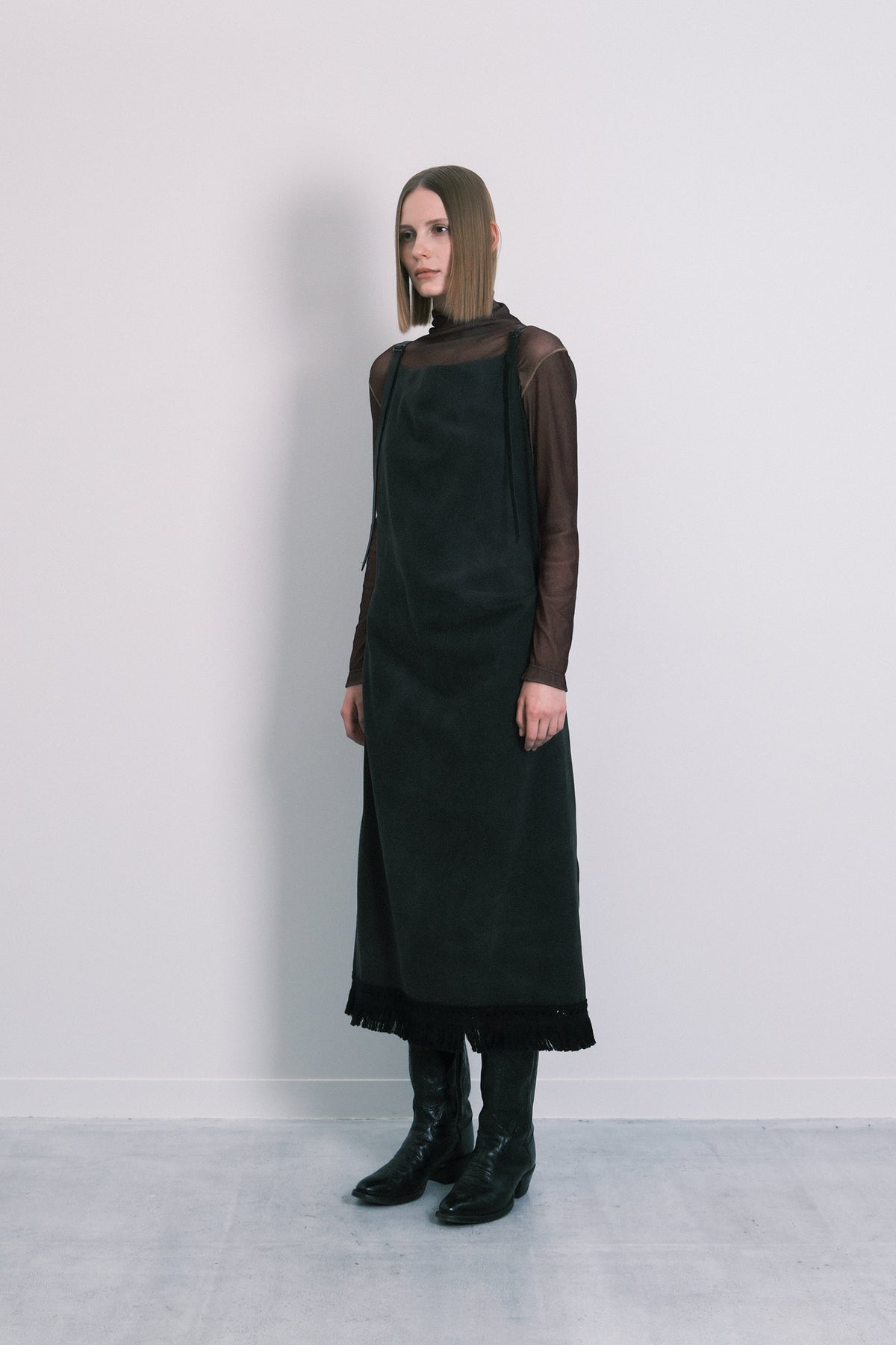 CAMI DRESS - BLACK