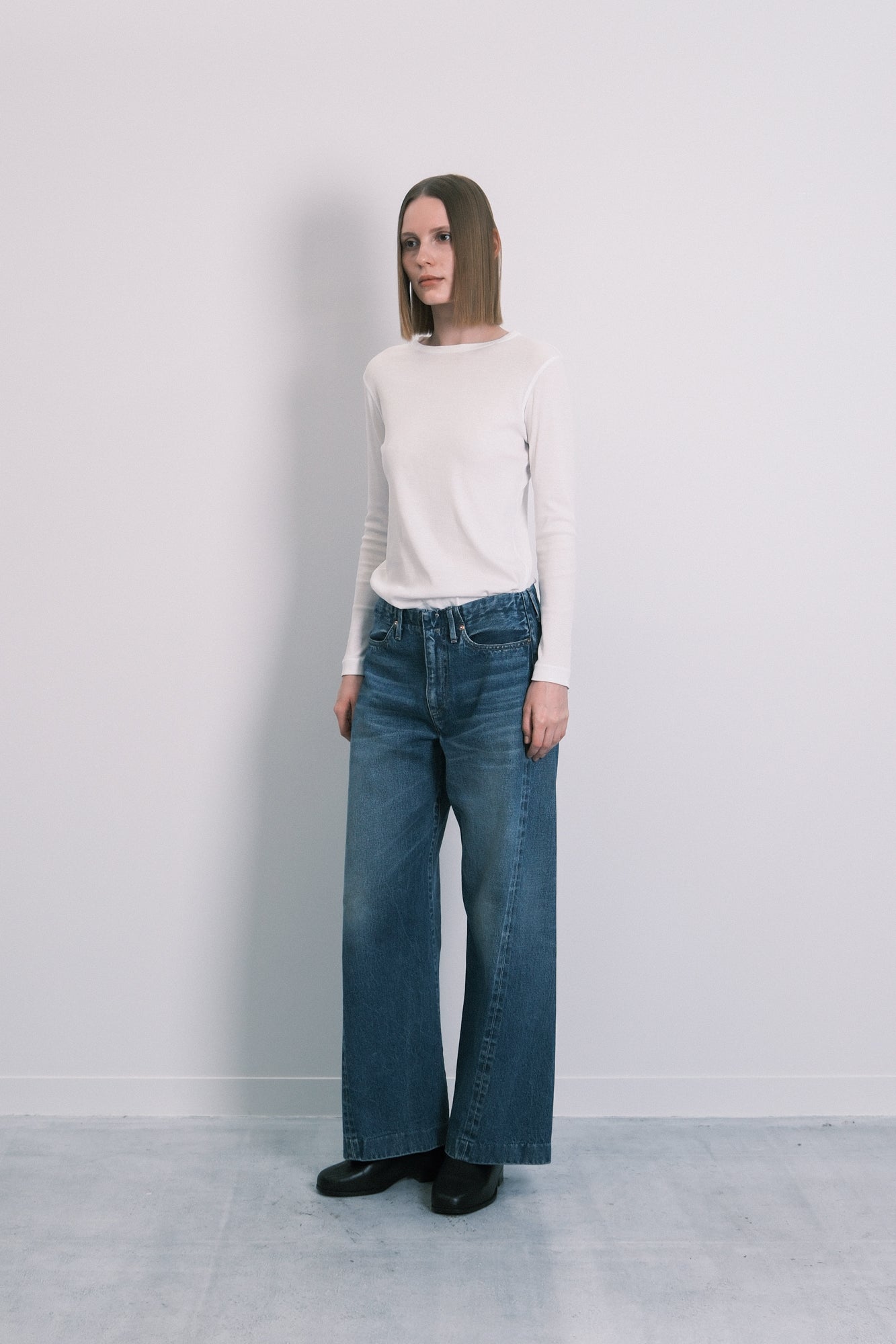BOY JEAN TROUSERS - VINTAGE MID BLUE