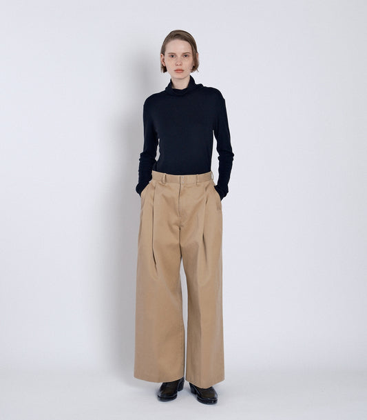 HAKAMA TROUSERS -  BEIGE