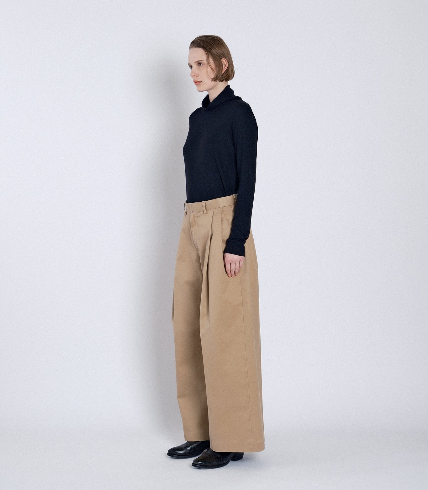HAKAMA TROUSERS - BEIGE