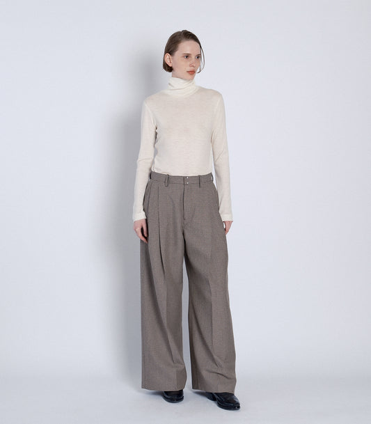 HAKAMA TROUSERS -  MICRO CHECK
