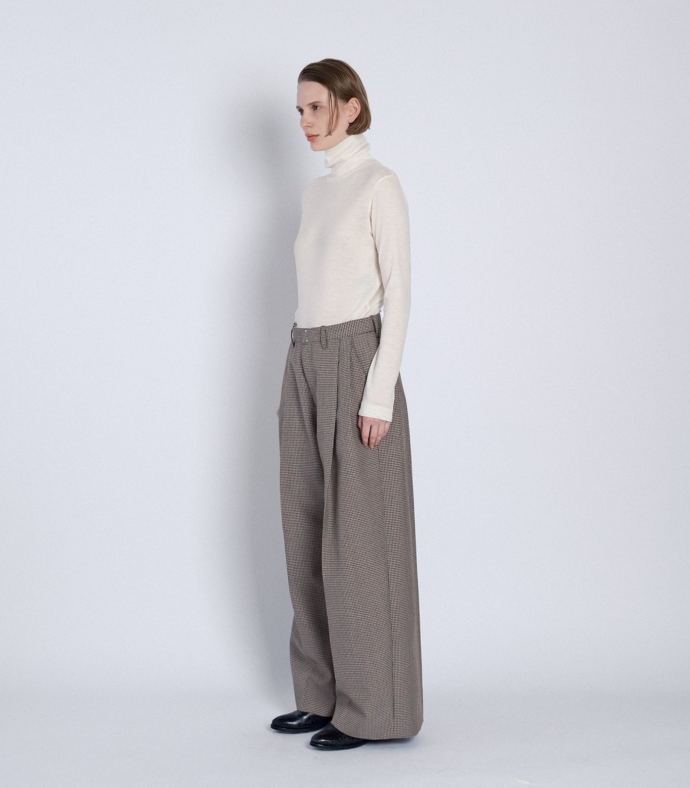 HAKAMA TROUSERS - MICRO CHECK