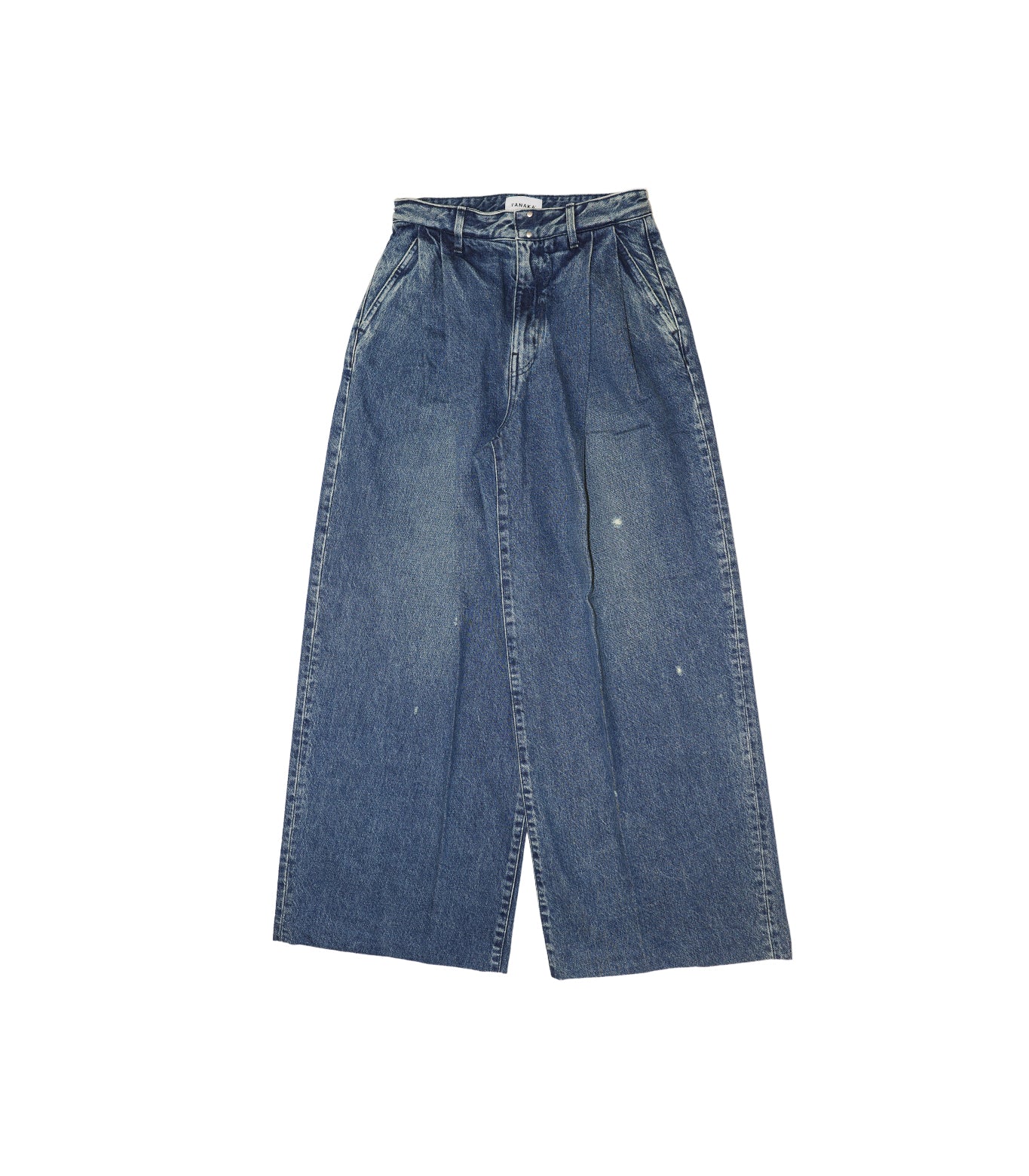 HAKAMA JEAN TROUSERS - GREEN BLUE – TANAKA