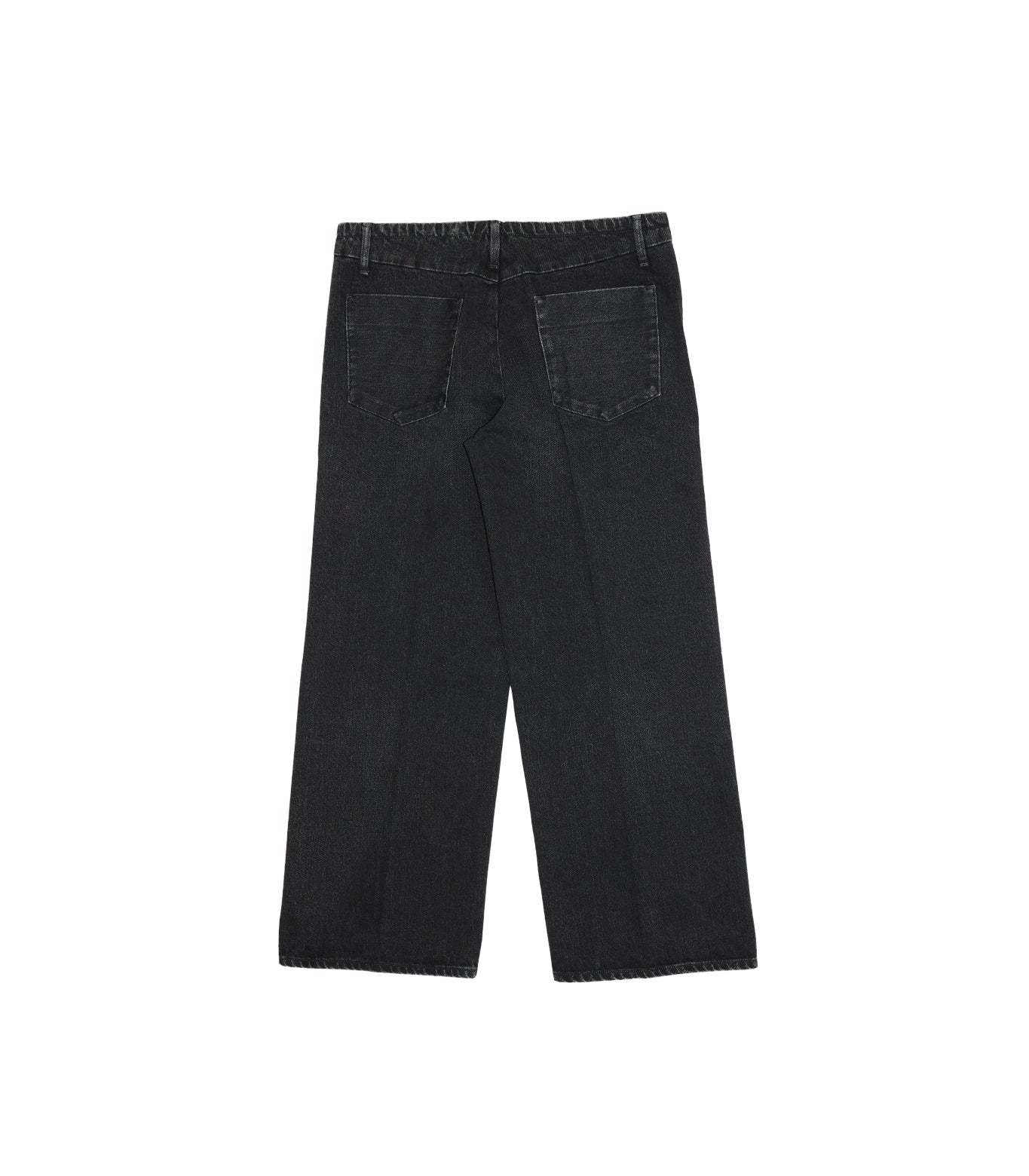 SELVEDGE JEAN TROUSERS - BLACK - TANAKA