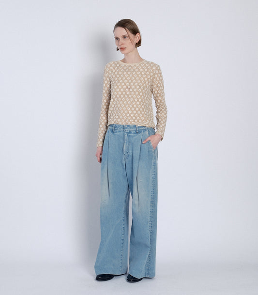 LONG SLEEVE TEE - FLOWER