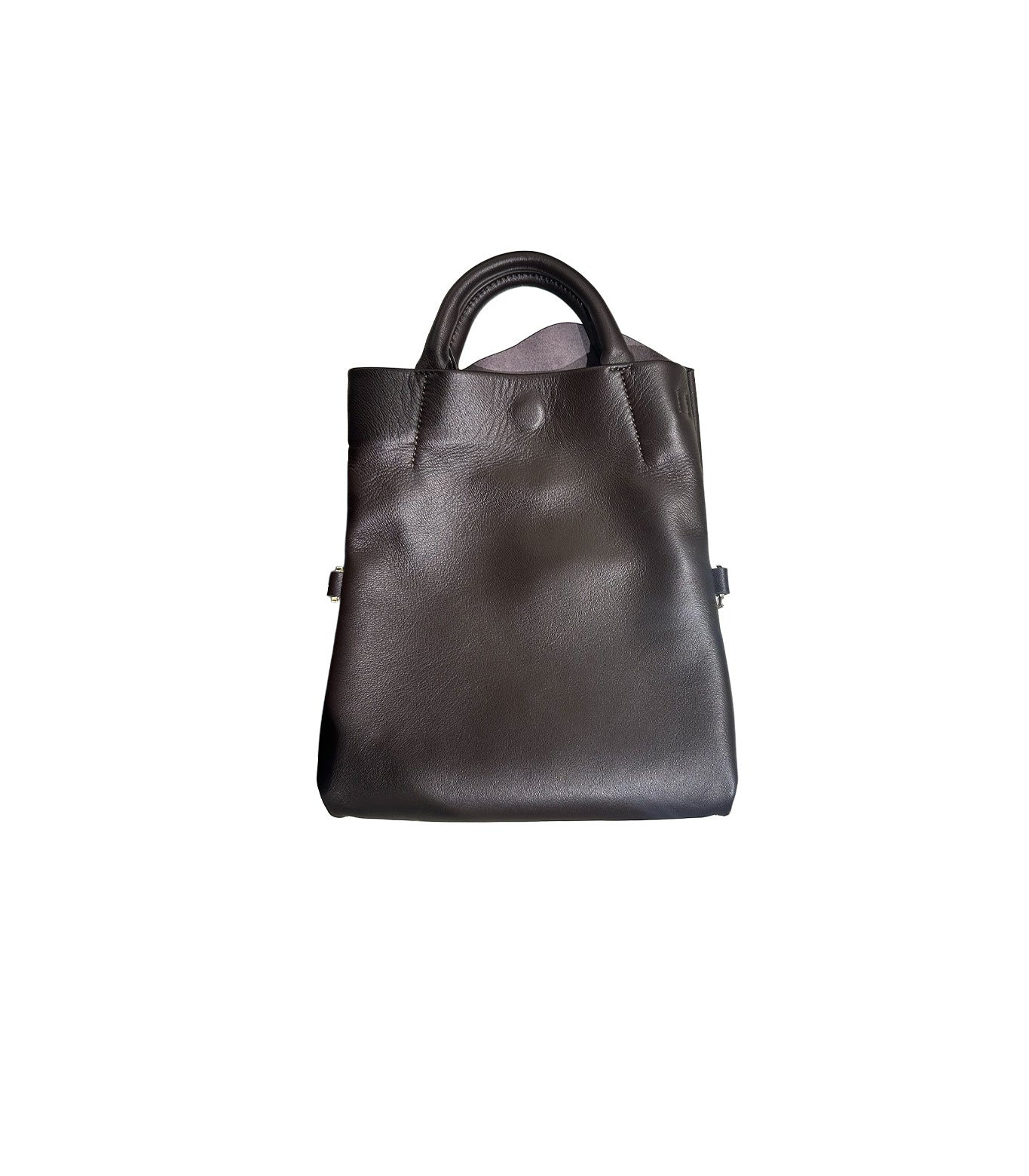 THE BAG S(STUDS) - BROWN