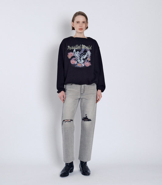 THE SWEATSHIRT - BLACK