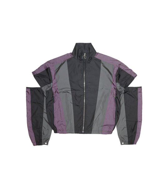 TRACK JACKET - BLACK - TANAKA