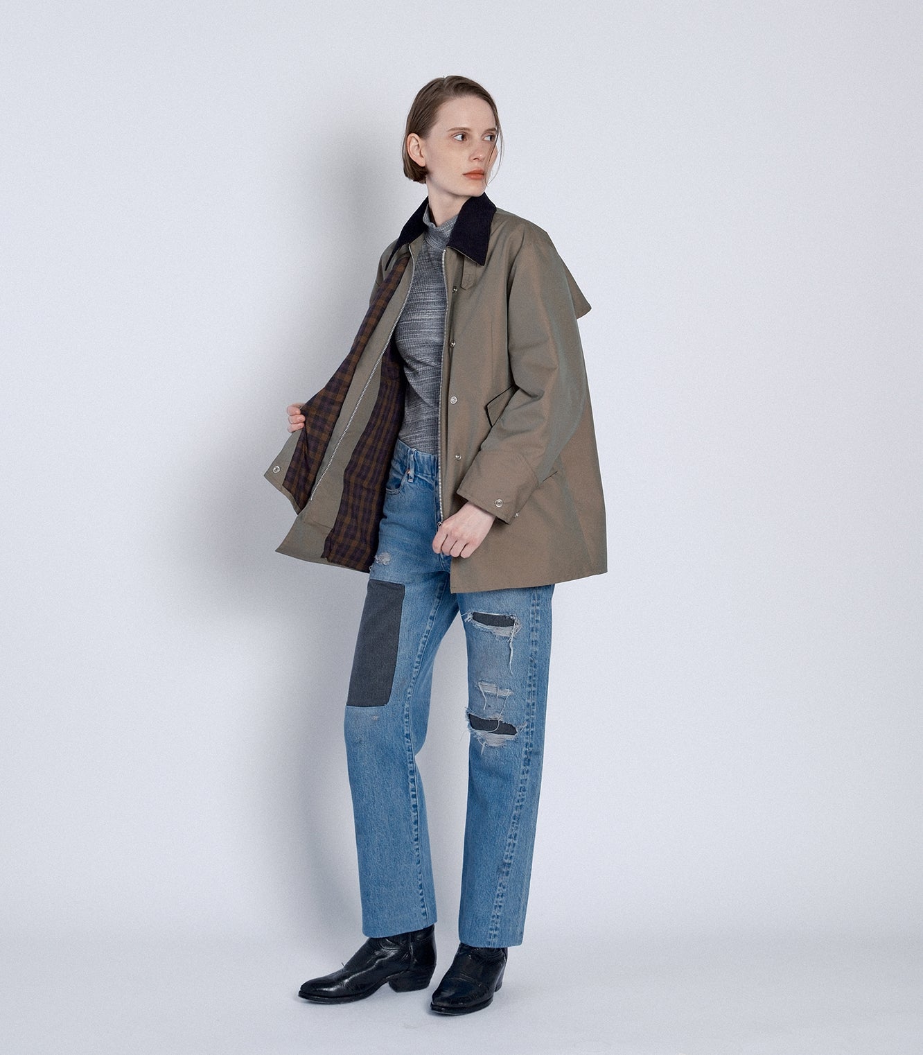 FIELD COAT - SAGE