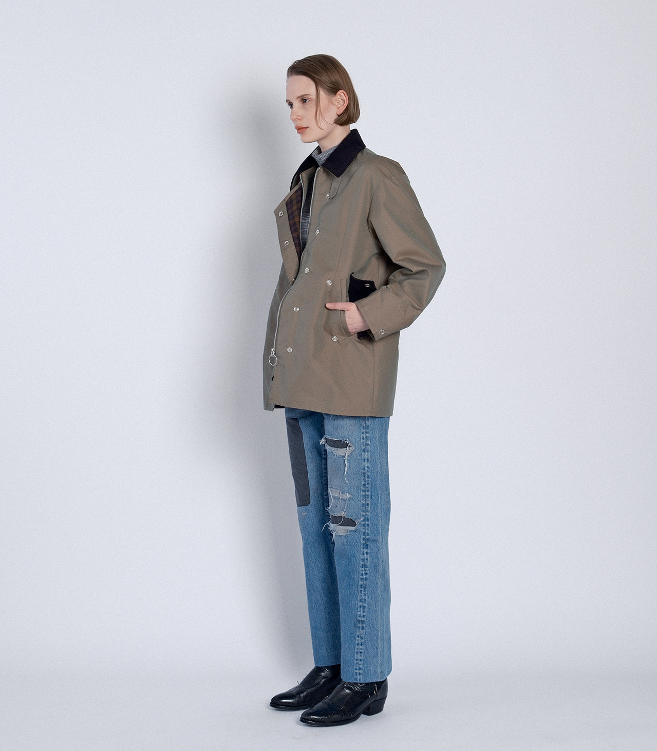 FIELD COAT - SAGE