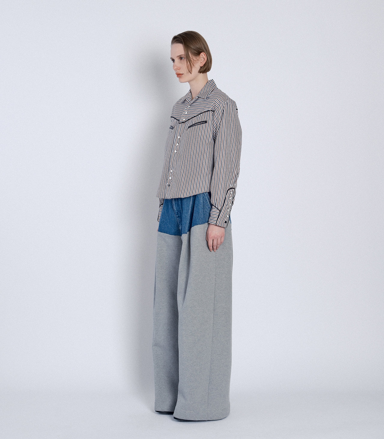 PADDED WESTERN SHIRT - STRIPE