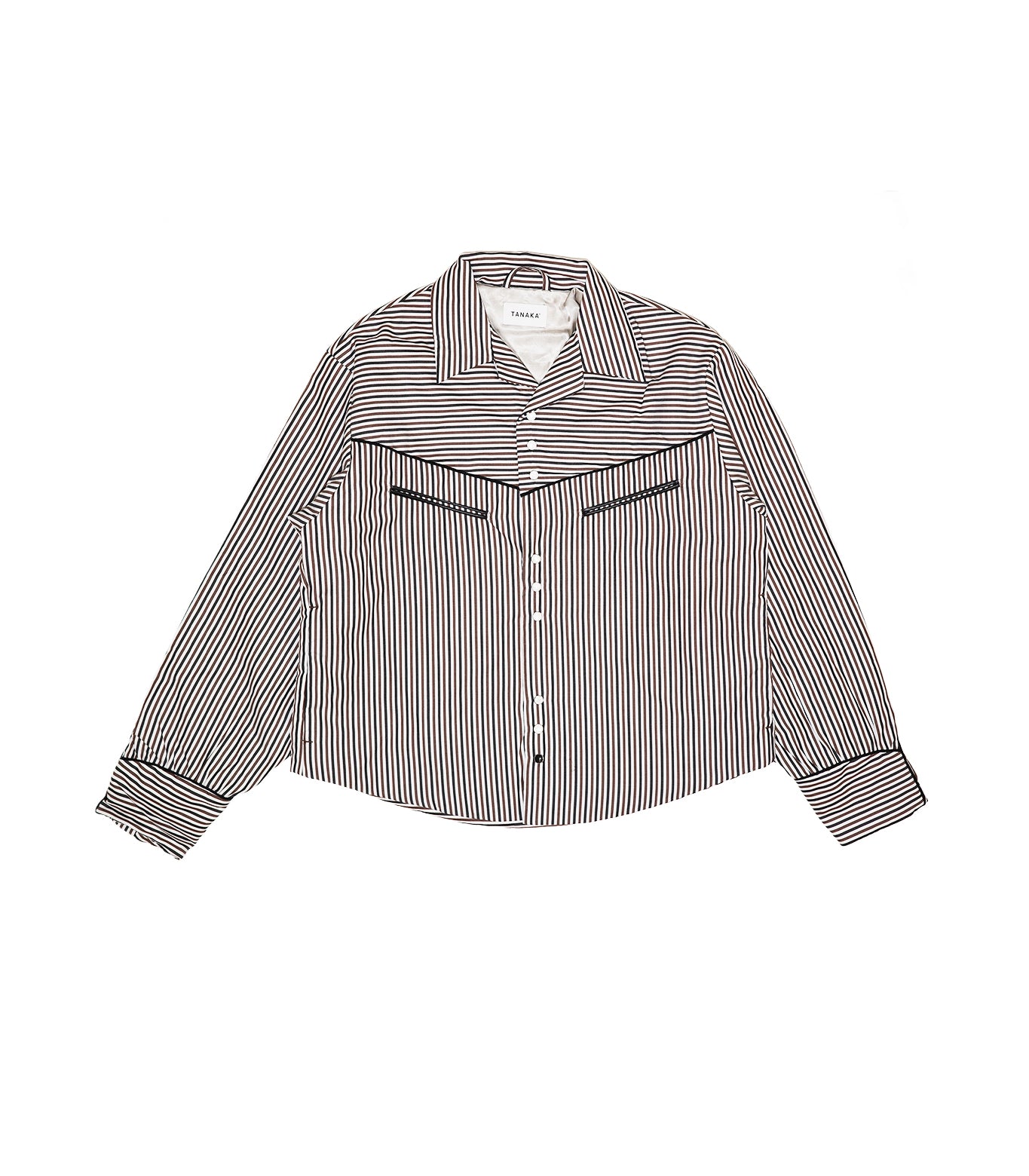PADDED WESTERN SHIRT - STRIPE – TANAKA