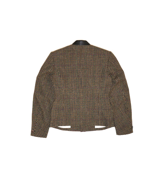 ZEN JACKET - BROWN CHECK