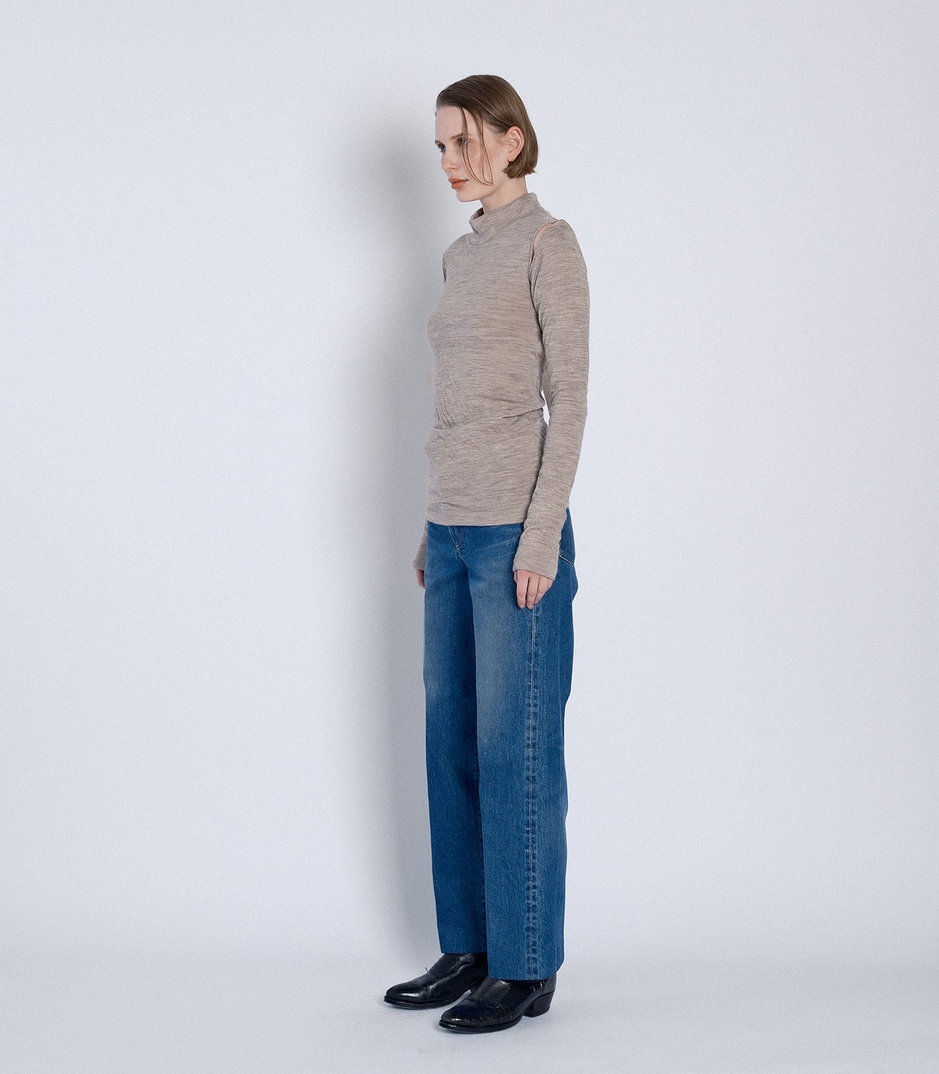 THE JEAN TROUSERS - VINTAGE BLUE