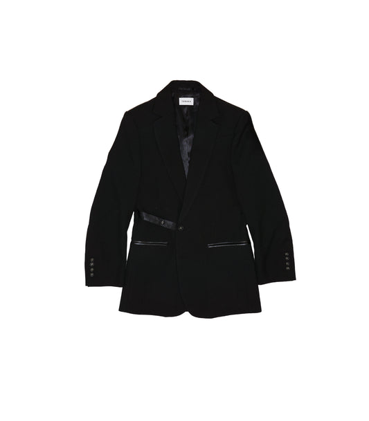 SCULPTURE JACKET - BLACK