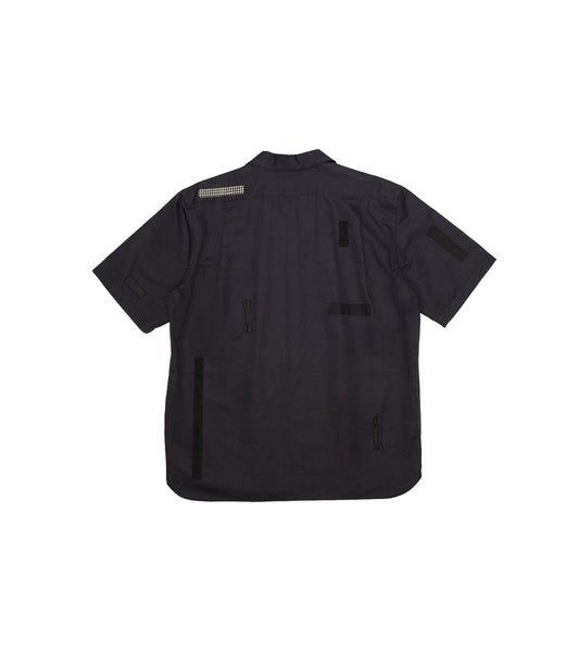 THE SS SHIRT - INK BLACK (MOSAIC)