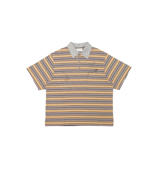 THE POLOSHIRTS - MULTI STRIPE(EMBROIDERY) - TANAKA