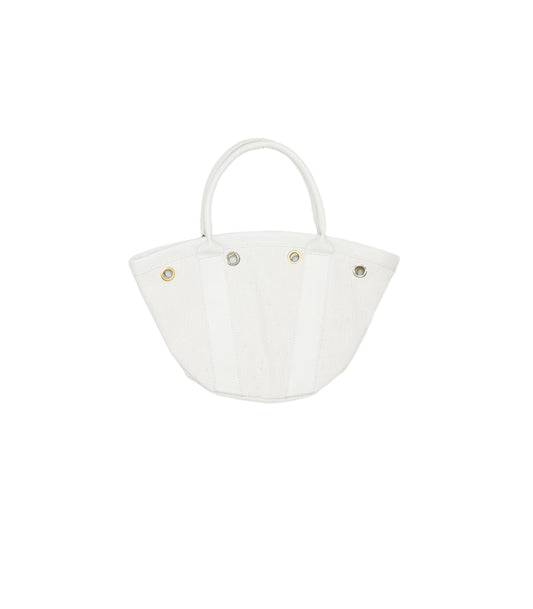 TOTE BAG S - WHITE - TANAKA