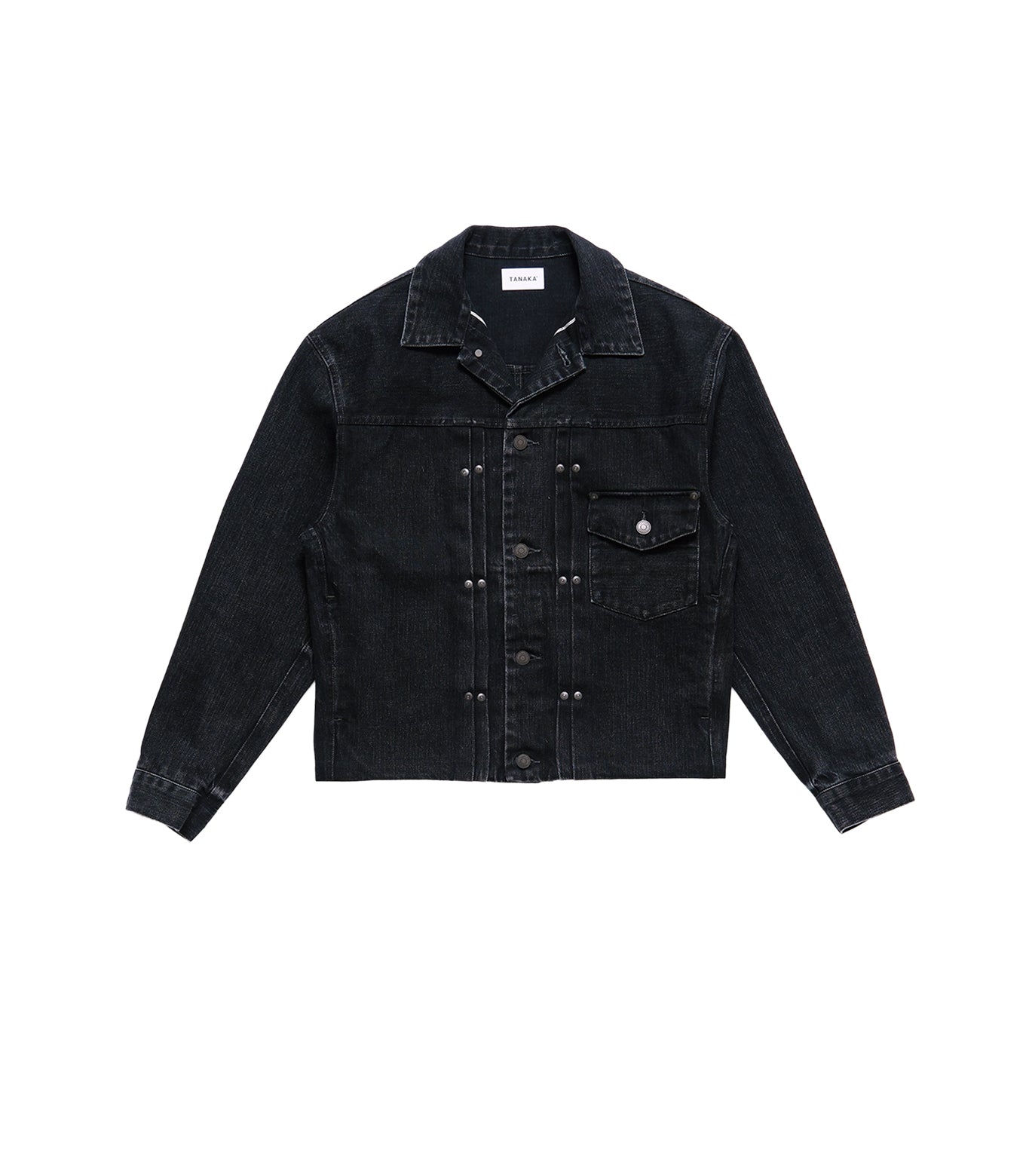 ジャンク★楽天ペイ ターミナル★黒 THE JEAN JACKET - BLACK – TANAKA