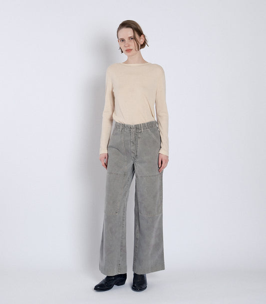 WORK JEAN TROUSERS - FOGGY GREEN