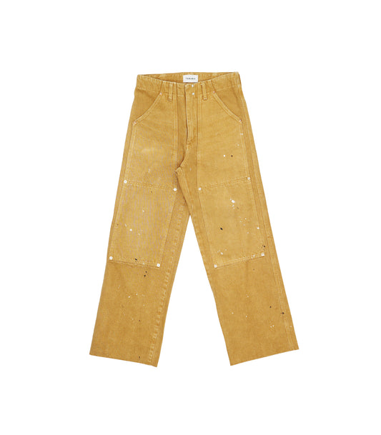 WORK JEAN TROUSERS - OVERDYE KHAKI - TANAKA