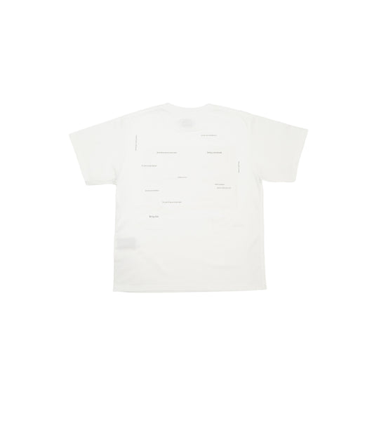 THE TEE - WHITE (PRINT) - TANAKA