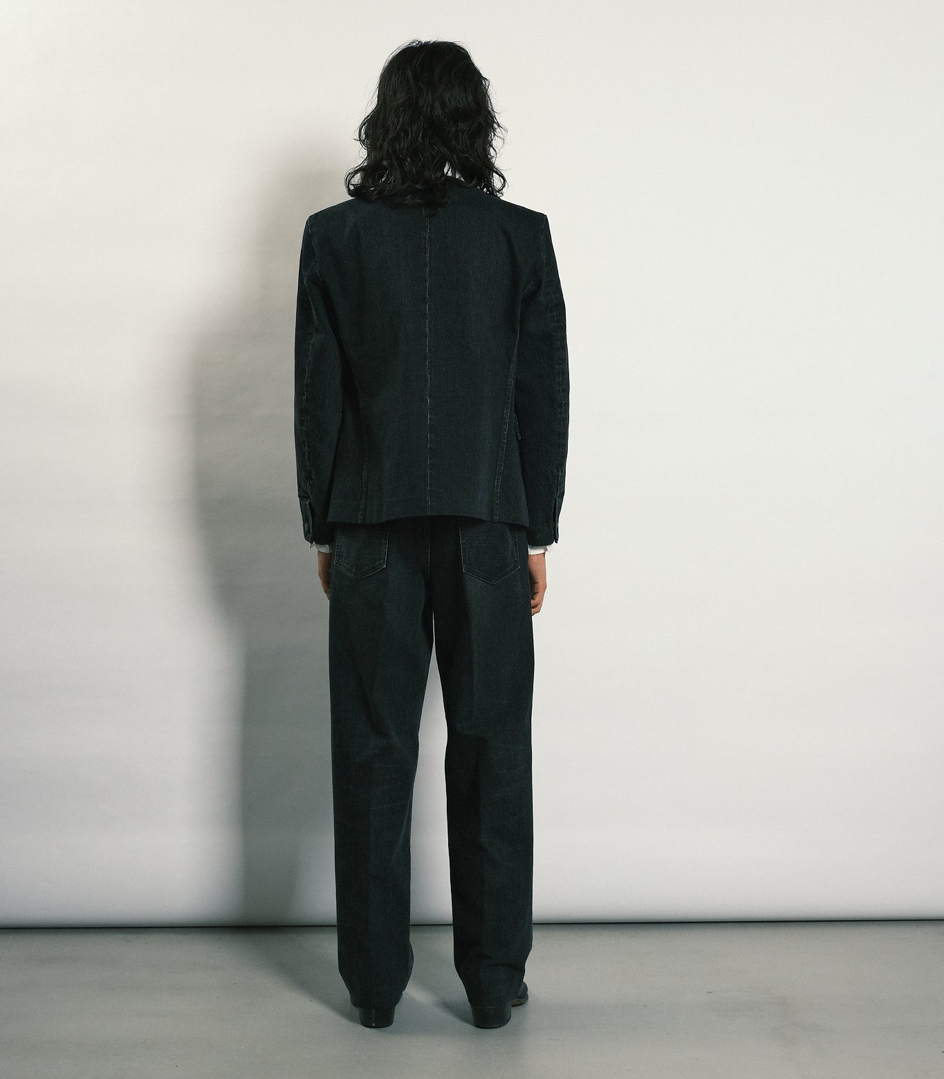 THE JEAN TROUSERS - BLACK