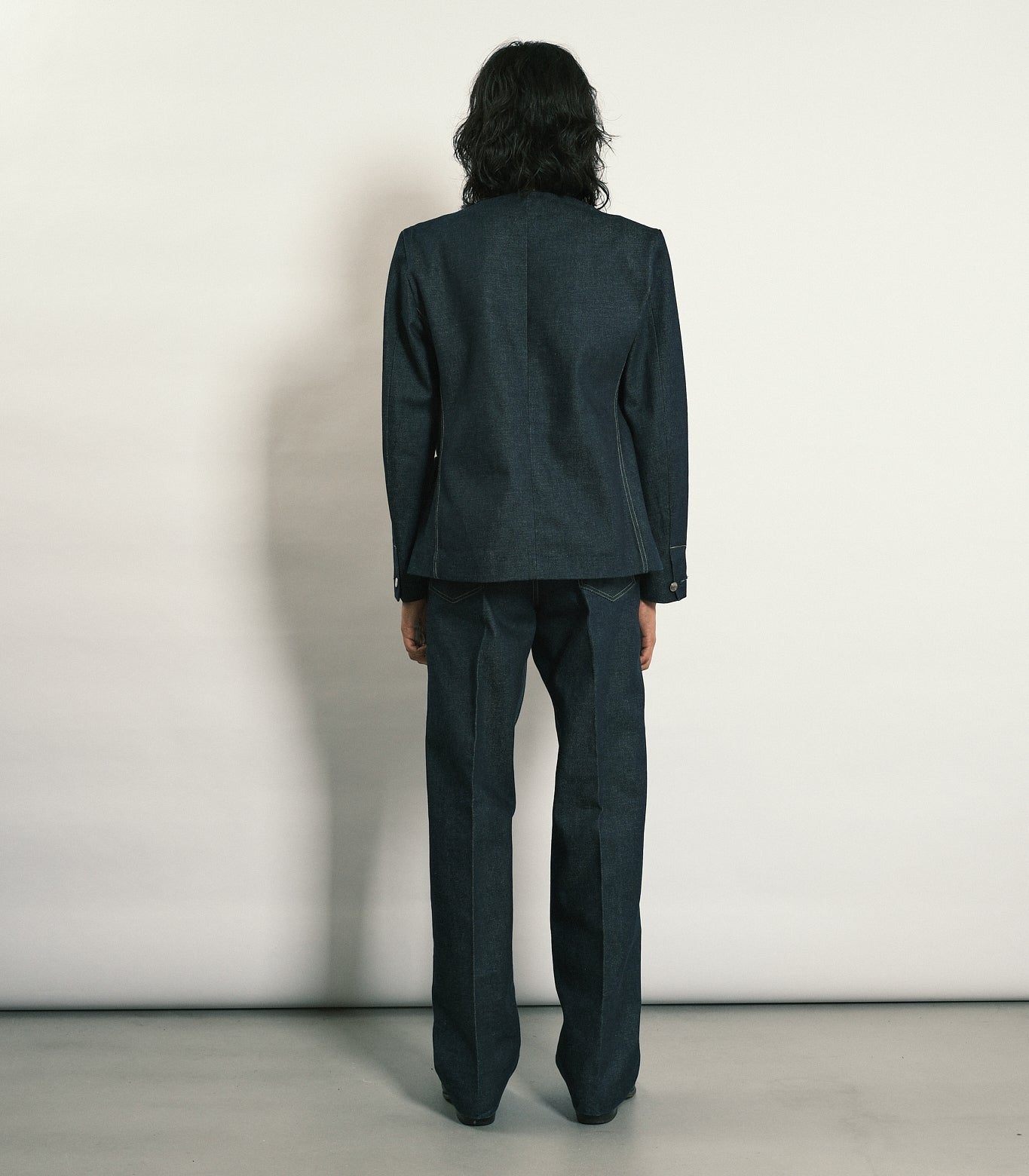 THE JEAN TROUSERS - RINSE BLUE