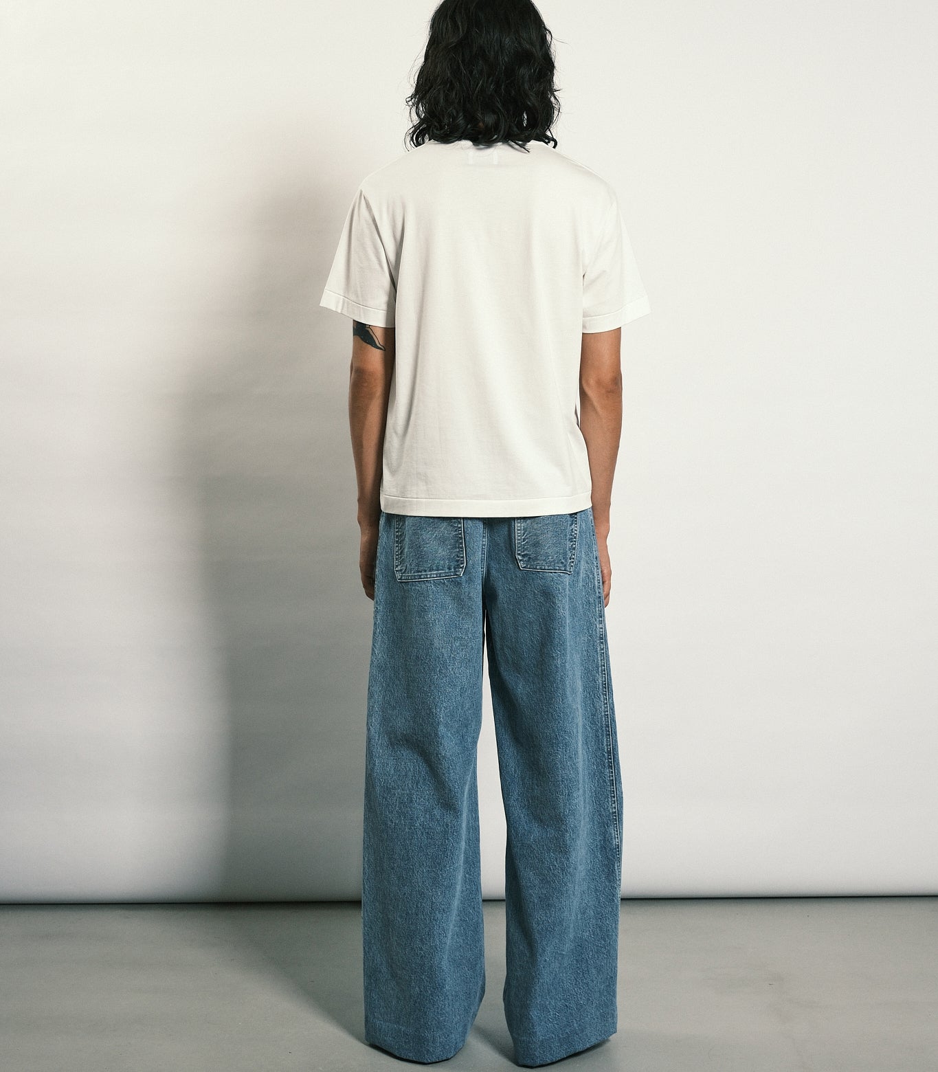 WORK JEAN TROUSERS - ASH BLEACH