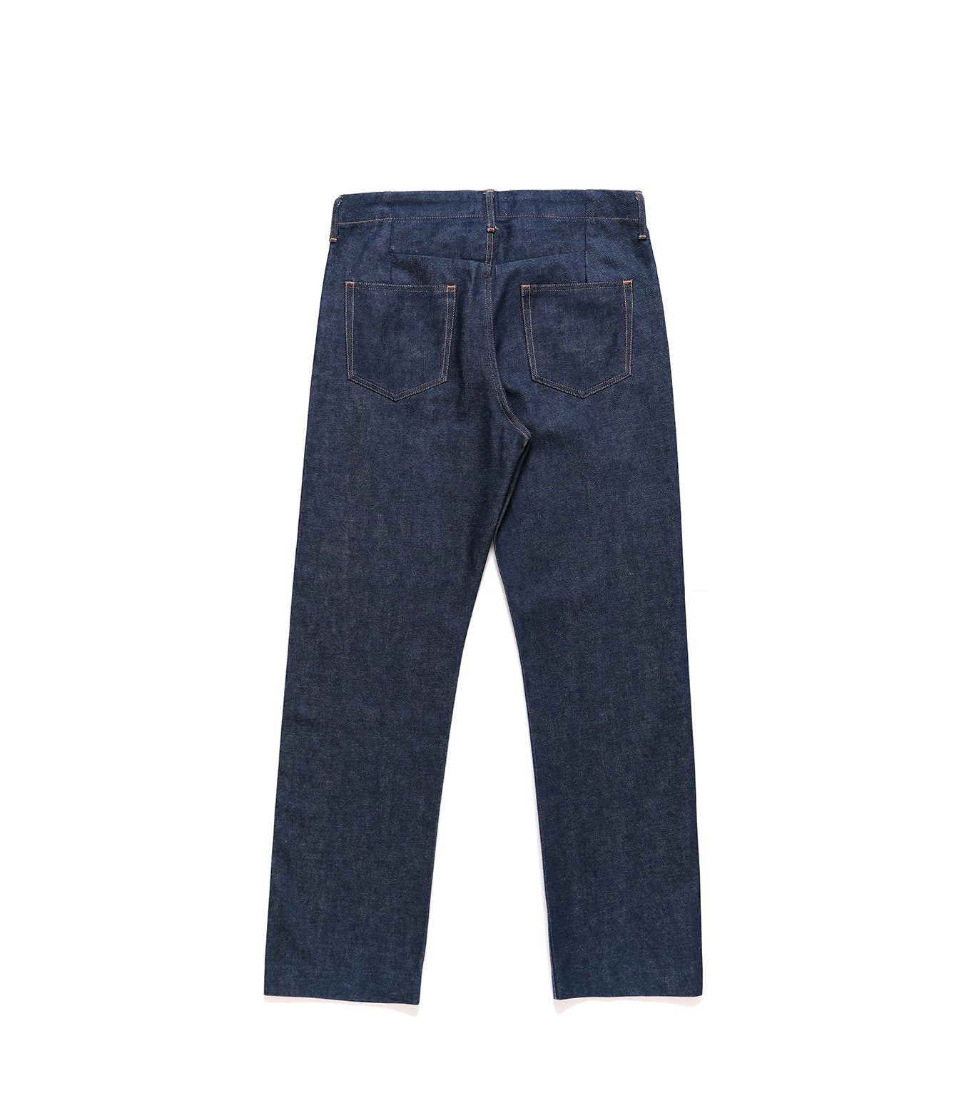 STRAIGHT JEAN TROUSERS - RINSE BLUE
