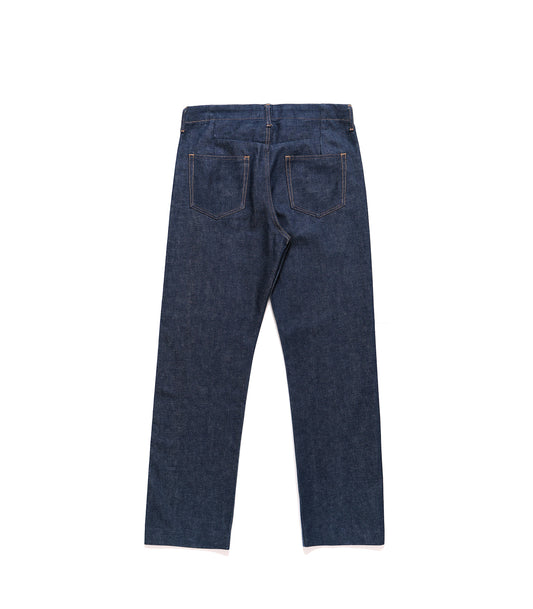 STRAIGHT JEAN TROUSERS - RINSE BLUE
