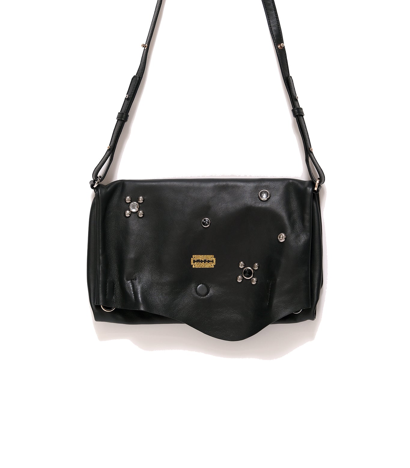 THE BAG M(STUDS) - BLACK