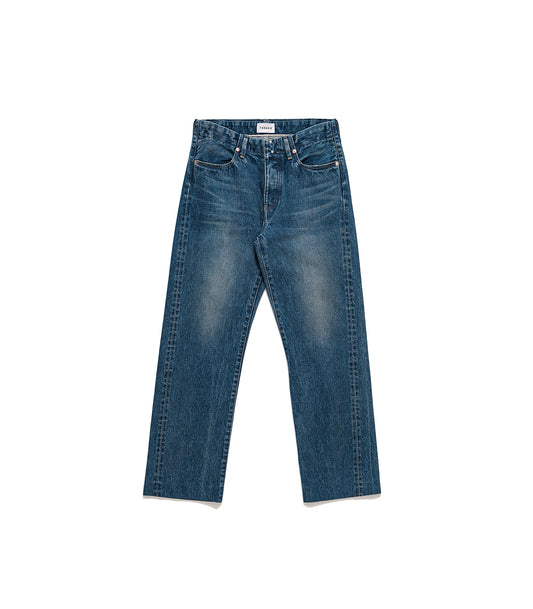 STRAIGHT JEAN TROUSERS - VINTAGE BLUE