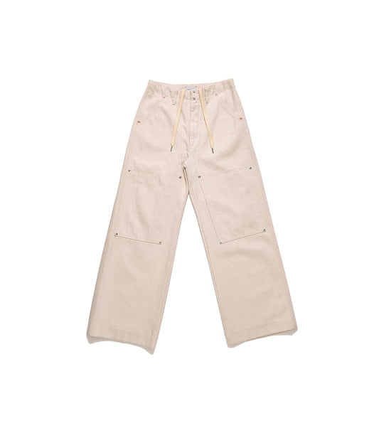 WORK JEAN TROUSERS - WHITE