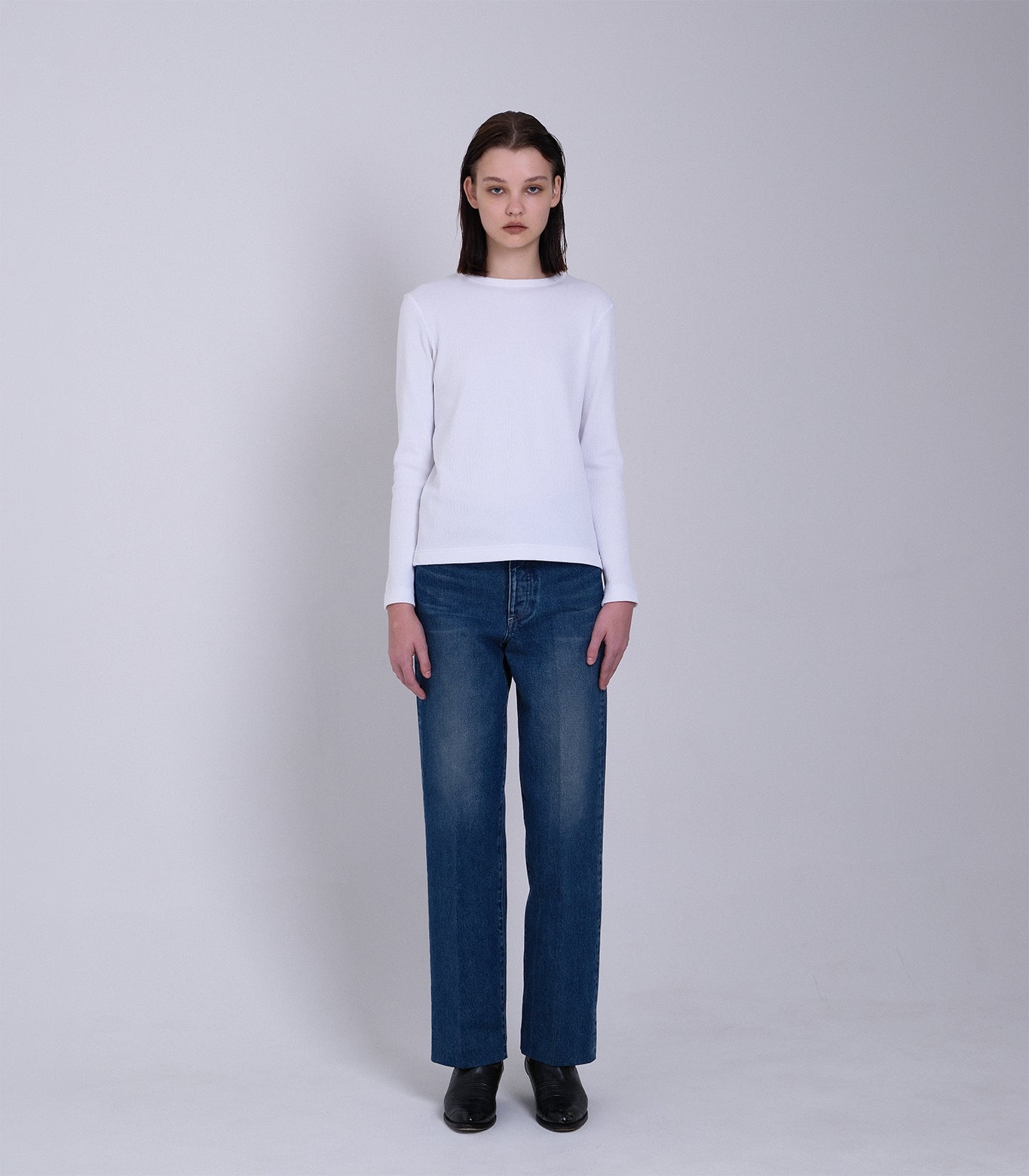 THE JEAN TROUSERS - VINTAGE BLUE - TANAKA