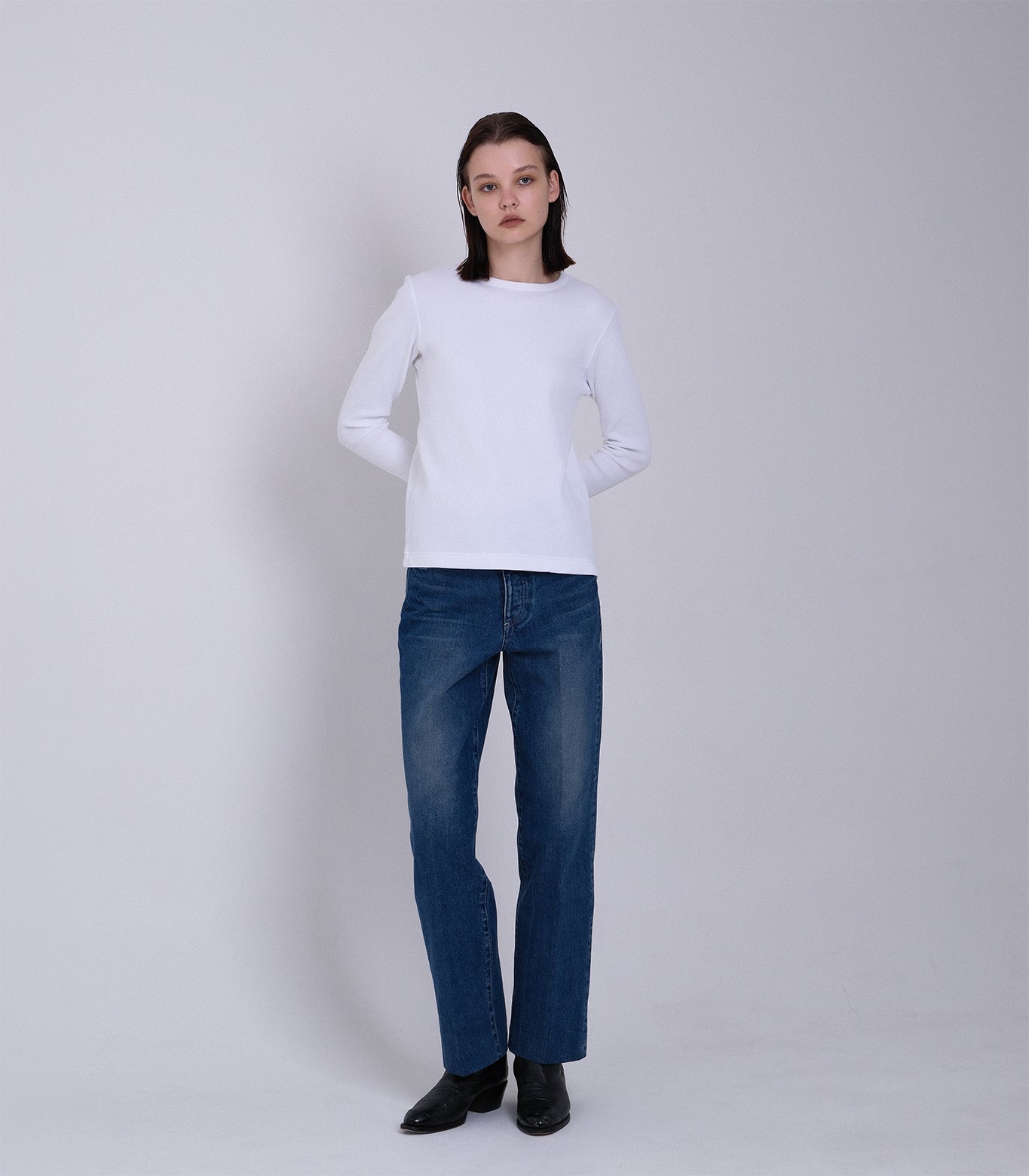 THE JEAN TROUSERS - VINTAGE BLUE – TANAKA