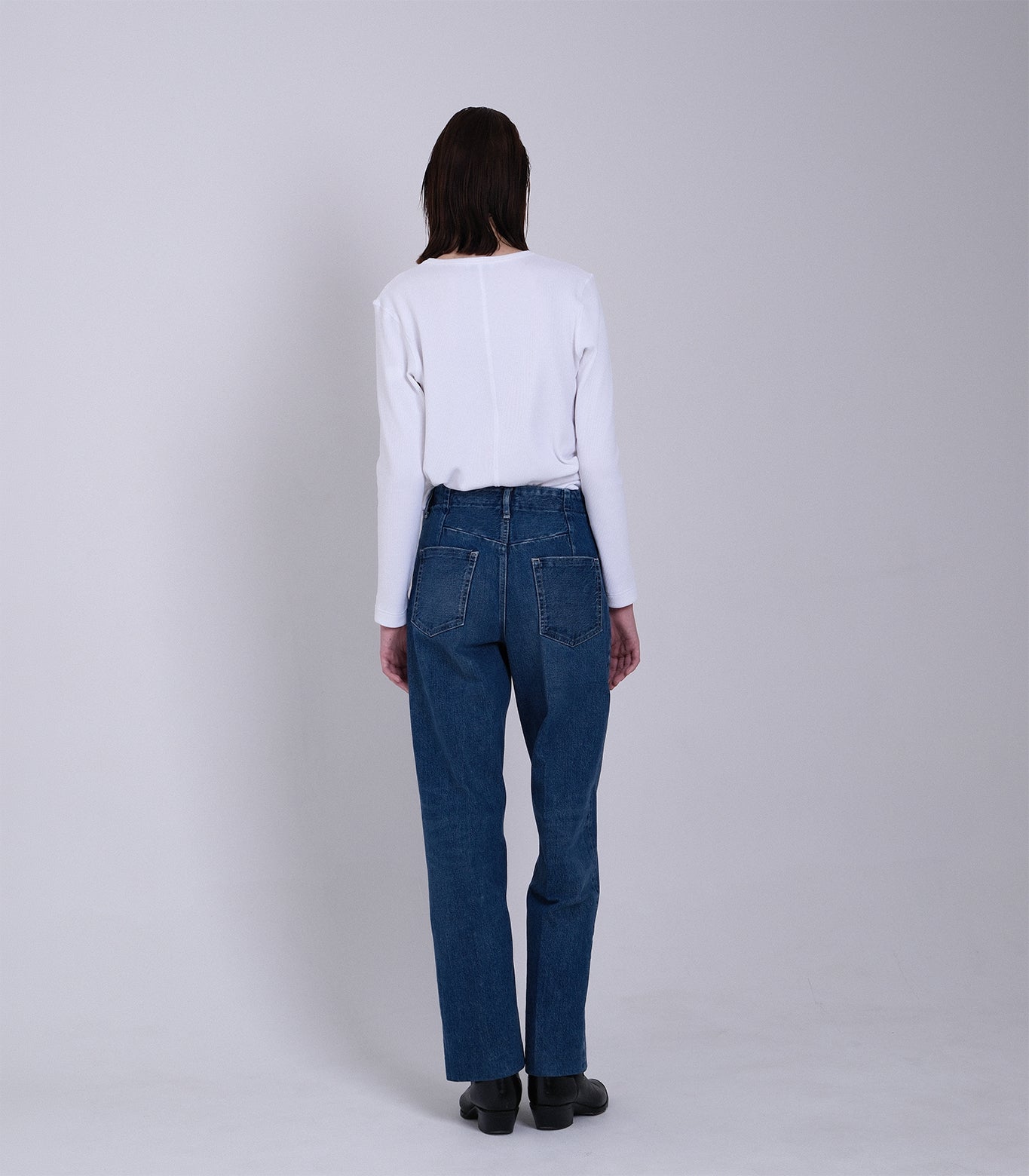 THE JEAN TROUSERS - VINTAGE BLUE - TANAKA
