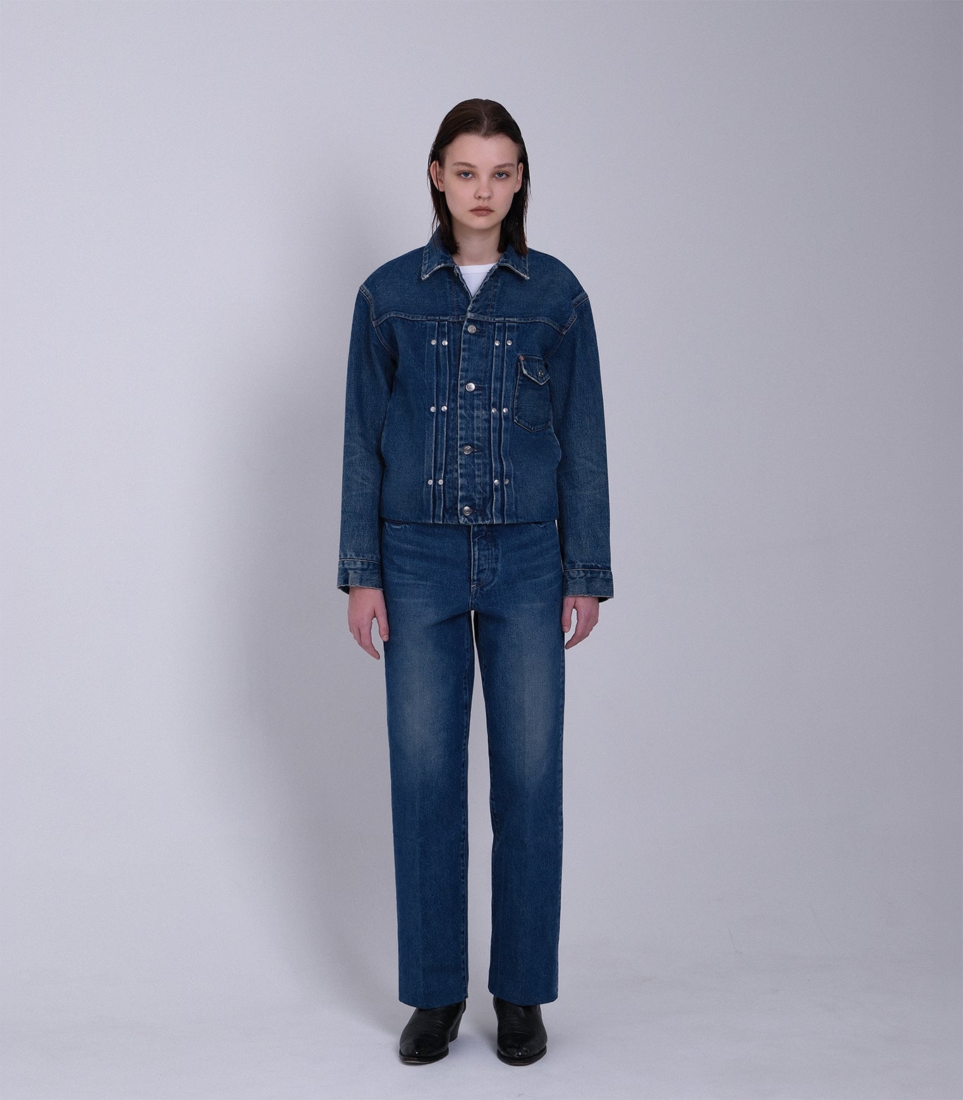 THE JEAN JACKET - VINTAGE BLUE - TANAKA