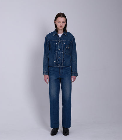 THE JEAN JACKET - VINTAGE BLUE - TANAKA