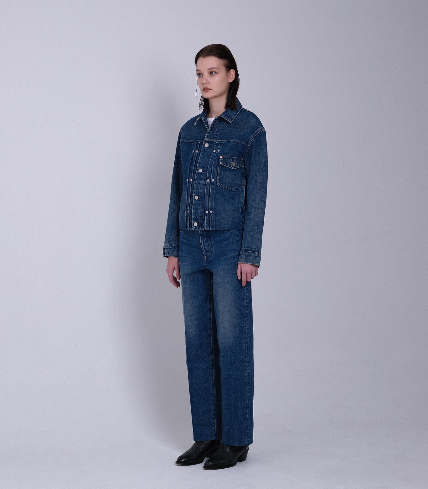 THE JEAN JACKET - VINTAGE BLUE - TANAKA