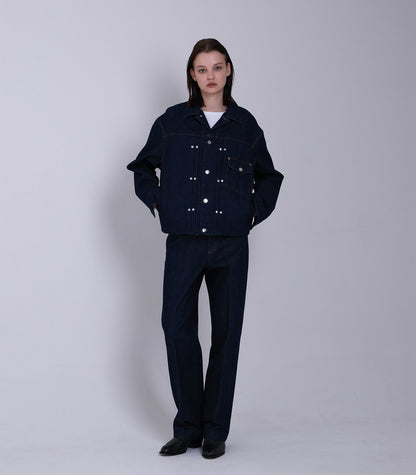 THE JEAN JACKET - RINSE BLUE - TANAKA