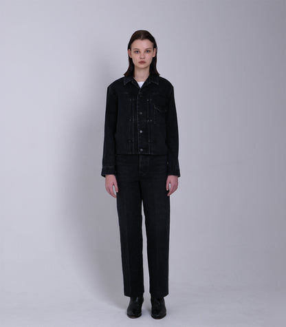 THE JEAN JACKET - BLACK - TANAKA