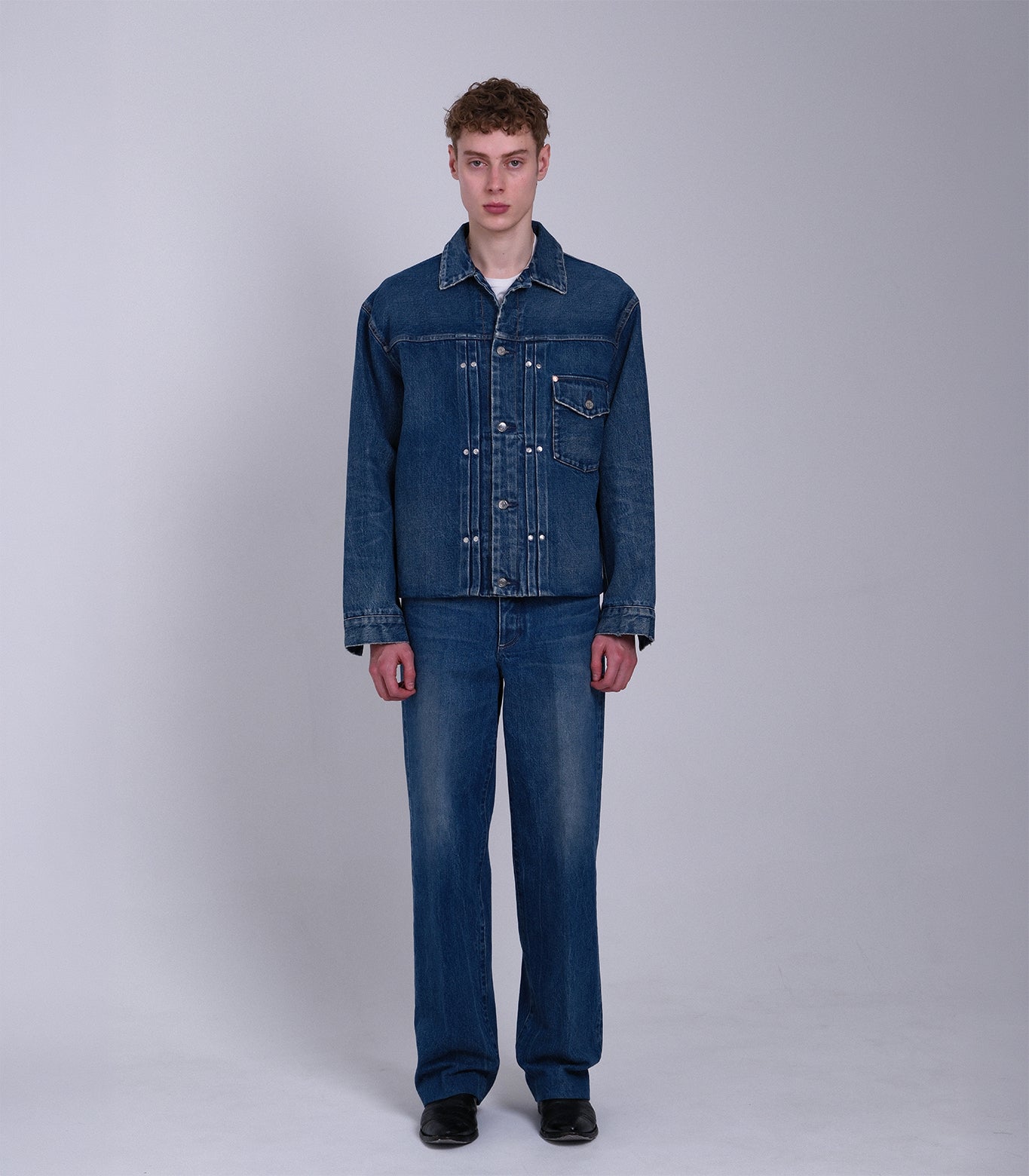 THE JEAN JACKET - VINTAGE BLUE – TANAKA
