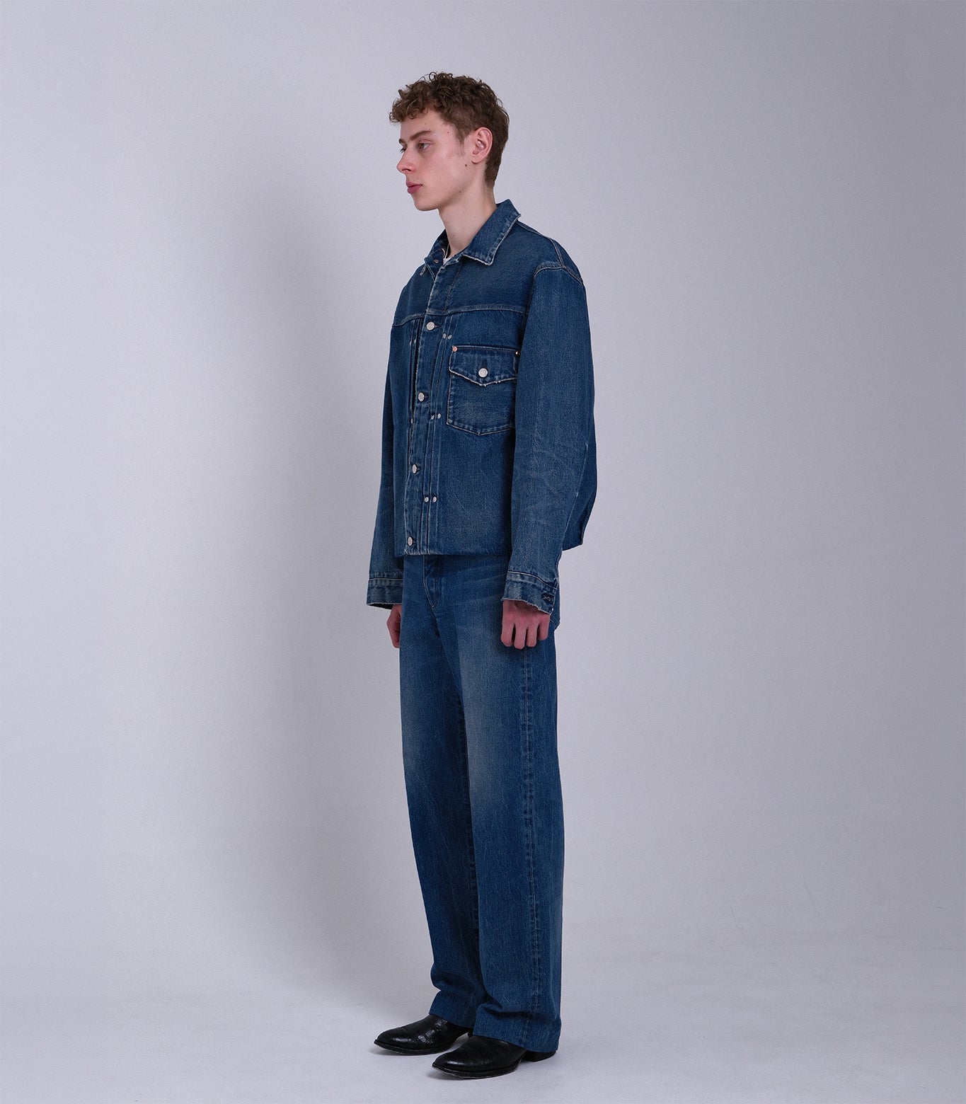 THE JEAN JACKET - VINTAGE BLUE - TANAKA